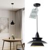 Neona LED Deckenleuchte LETO Schwarz, E27 Max 27W, Warmweiß Bild 3