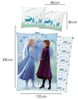 BERONAGE Kinderbettwäsche Frozen Die Eiskönigin Believe Bettwäsche Biber / Flanell Elsa Anna, 100% Baumwolle, 2 teilig, 135x200 + 80x80 cm Bild 2
