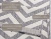 In- & Outdoor Wendeteppich Palma Grau Creme - 160x230x0,5cm Bild 4