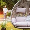 HOME DELUXE Kissen für Polyrattan Hängesessel TWIN Bild 2
