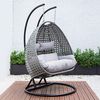 HOME DELUXE Kissen für Polyrattan Hängesessel TWIN Bild 4