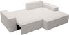 Vente-unique - AMELIA Sofa Samt Beige - B 167 cm x H 85 cm x L 240 cm Bild 5