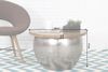 riess-ambiente Couchtisch DRUMP STORAGE Ø70cm natur/silber- Mango, handgefertigt, Stauraum, rund (Einzelartikel, 1-St), Massiver Industrialtisch aus Metall - ideal für Wohn- und Schlafzimmer Bild 3