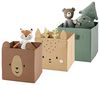 vertbaudet Aufbewahrungsbox Kinderzimmer GRÜNER WALD, 3er-Set Bild 1