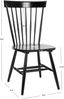SAFAVIEH 2er Set Hölzernes Esszimmerstühle, Schwarz, 55 X 50 X 90 Bild 2