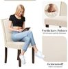 DUMOS Esszimmerstuhl Stühle Esszimmer Pu-Leder Gepolstert Kratzfester Boden küchenstühle (2-teiliges Set), Kann 113 kg tragen Bild 3