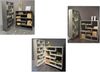 Raumteiler Tyler / Tetrix, Holzwerkstoff, Schwarz, 130 x 134 x 43 cm Bild 4