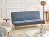 Schlafsofa 2-Sitzer KALFAFEL Stoff Blau Bild 2