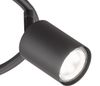 Fischer & Honsel 21136 LED Deckenleuchte Vano 3-flammig rund Schwarz GU10 Bild 4