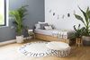 Lorena Canals 'Oasis' Kissen gestrickt klein grau/beige Bild 5