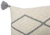 Lorena Canals 'Oasis' Kissen gestrickt klein grau/beige Bild 4