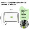 Best Sporting Fußballtor 11050 Fußballtor Rebound 213 x 153 x 76 cm Bild 5