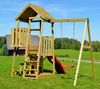 Wendi Toys Holz Spielturm Gorilla | mit Rutsche, Bild 5