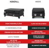 Nexgrill Gasgrill / Tischplancha "Daytona", schwarz,2 Brenner Bild 5