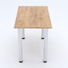 70x60 | Esszimmertisch - Esstisch - Tisch mit Chrombeinen - Küchentisch - Bürotisch | Gold Craft Bild 4