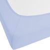 Spannbettlaken JANBU Baumwolle 140x200 cm Hellblau Bild 5