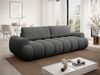 Vente-unique - FRIDORA Sofa Stoff Grau - B 110 cm x H 81 cm x L 263 cm Bild 2