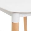 Set mit 4 Stühlen aus PP und Holz in Weiß und Natur Bild 4