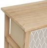 DRW Schrank mit 2 Schubladen MDF Holz in Natur Bild 2
