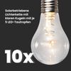 LED Lichterkette GLOW - Solar - Outdoor - 10 warmweiße LED - L: 1,9m - Lichtsensor - transparent Bild 4