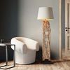 Kare Design Drehsessel Maye, Creme, 360 Grad drehbar, Drehsessel, Sessel, Handarbeit, 86 x 76 x 70 cm (H/B/T) Bild 2