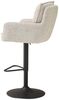 Barhocker >Sofia young< (2er Set) Armlehnen, beige, schwarz - 54x99/120x58 (BxHxT) Bild 4
