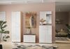 Garderobenschrank ALEDO in Navarra Eiche Nb. / Weiß Hochschrank ca. 60 x 200 x 41 cm Bild 5