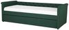 Tagesbett LIBOURNE 80 x 200 cm Stoff Dunkelgrün Bild 4