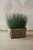 VIVANNO Balkonkasten Rattan FLORET Kasten - Natur Geflochten (1 St), 40x23x20 cm Bild 3