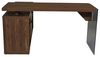JAHNKE ECK-Schreibtisch LUX C 150 E WALNUSS NB./GGL Bild 4