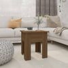 vidaXL Couchtisch Braun Eichen-Optik 40x40x42 cm Holzwerkstoff 813073 Bild 2