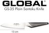 Global Kleines Santokumesser 13 cm GS-35 Bild 5