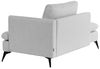 Rechtsseitige Chaiselongue SIEVOZ Stoff Hellgrau Bild 5
