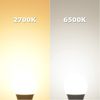 LVWIT E27 LED Lampe ersetzt 40W Glühlampen (6-er Pack), Warmweiß 2700K, 4.5W G45 LED Leuchtmittel, 470lm, matt Bild 2