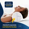 LILENO HOME Nackenrolle 15x40 (4er Set) – 95 °C waschbar, Oeko-Tex, Made in DE – Allergiker Kissenrolle für optimale Entspannung & Entlastung – Ideales Nackenrolle Kissen für Rücken & Nacken Bild 2