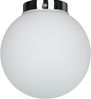 Licht-Erlebnisse Deckenleuchte TOHO, ohne Leuchtmittel, Badlampe Decke Chrom Weiß E14 Kugelschirm Bild 3