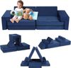 GarveeLife Spielsofa für Kinder – 8 Stück Bausteine aus Schaumstoff – anpassbar – weiche Möbel für Jungen und Mädchen – Entwicklung der Intelligenz Bild 4