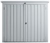 Gerätehaus MOENA Metall 158 cm 96 cm Hellgrau Bild 4