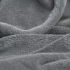 CelinaTex Flauschige XL Kuscheldecke 220x240 cm Silber grau Decke Sofa Wohndecke weich Soft Mikrofaser Fleece Oeko-TEX TV-Decke Bild 4