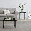 Tabletttisch Helier 2er Set Schwarz en. casa Bild 2