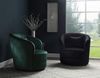 Atlantic Home Collection Sessel Colin, 360Grad, Polyester, Schwarz, BxTxH: 84 x 85 x 84 cm Bild 2