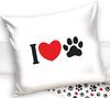Carbotex Bettwäsche Labrador Retriever Hund Partner-Bettwäsche Doppelbett, 135x200 & 80x80, Baumwolle, 100% Baumwolle Bild 3