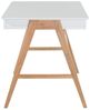 Schreibtisch weiß 120x70 cm 2 Schubladen SHESLAY Bild 5
