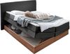 Atlantic Home Collection Stauraum Boxspringbett Michel, 7-Zonen Taschenfederkernmatratzen, Härtegrad H3, Anthrazit, 180x200 cm Bild 1