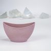 matches21 HOME & HOBBY Blumentopf Pflanzschale oval 24 cm für draussen Dekoschale alt-rosa marmoriert (1 St), Blumen-Schale als wetterfeste Friedhof-Schale Grab-Schmuck Grabschale Bild 5