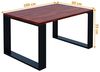 AKKE Außergewöhnlicher Couchtisch Beistelltisch für Wohnzimmer | Kaffee Tee Wohnzimmertisch Tisch | Coffee Table | Zimmer Schlafzimmer Möbel | Deko Modern Caravaggio 100 x 60 x 55 Bild 2