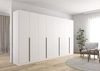 Rauch Möbel Alabama, Kleiderschrank für Schlafzimmer, Kinderzimmer, Wohnzimmer, Garderobe, Flur, 8-türig, mit Zubehör Premium, Farbe Weiß, Breite 360 cm Bild 2