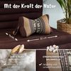 livasia Nackenstützkissen Knochenkissen, vegan und handgefertigt, Ø 15x32 cm, Kapok Bild 4