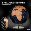 Globus mit 30 cm Durchmesser "STELLAR LIGHT TOUCH" dunkelblau/bronze Bild 2