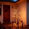 CCLIFE LED Baum Led Lichterbaum Innen Weihnachten Baum Innen, Birkenbaum Lichterdeko Bild 5